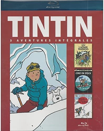 Tintin - 3 Aventures - Vol. 6 : Tintin Au Tibet + L'Affaire Tournesol + Coke En Stock Box sets