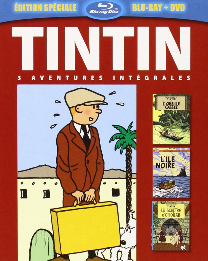 Tintin, vol. 2 : l'ile noire, l'oreille cassée, le sceptre d'ottokar Films
