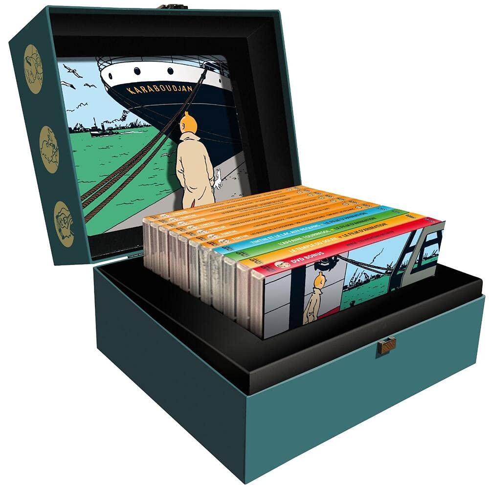 COFFRET TINTIN INTEGRALE 11 DVD NOEL 2014 Books