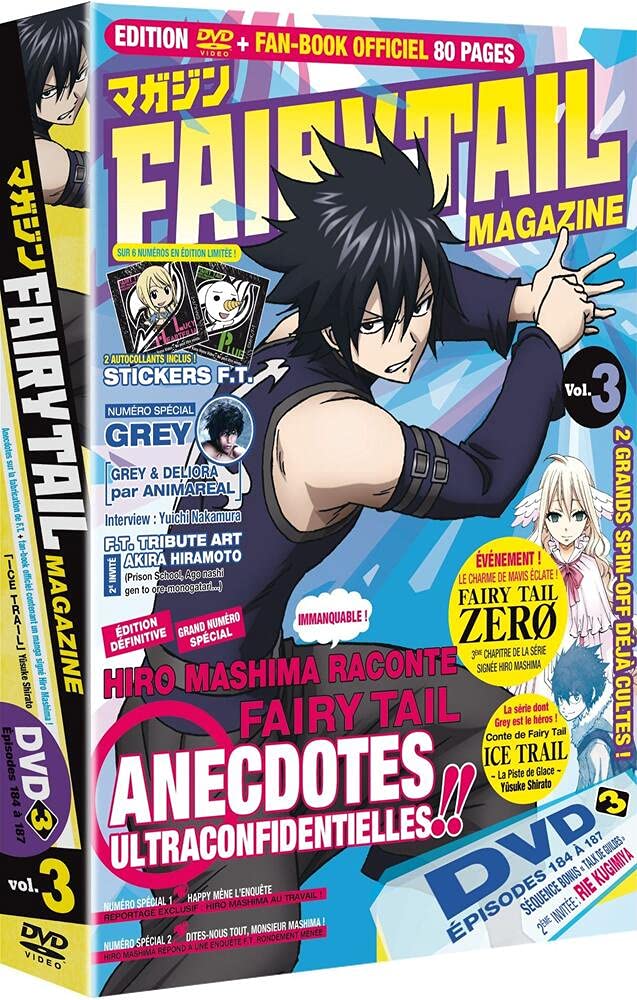 Fairy Tail Magazine-Vol. 3 dvd