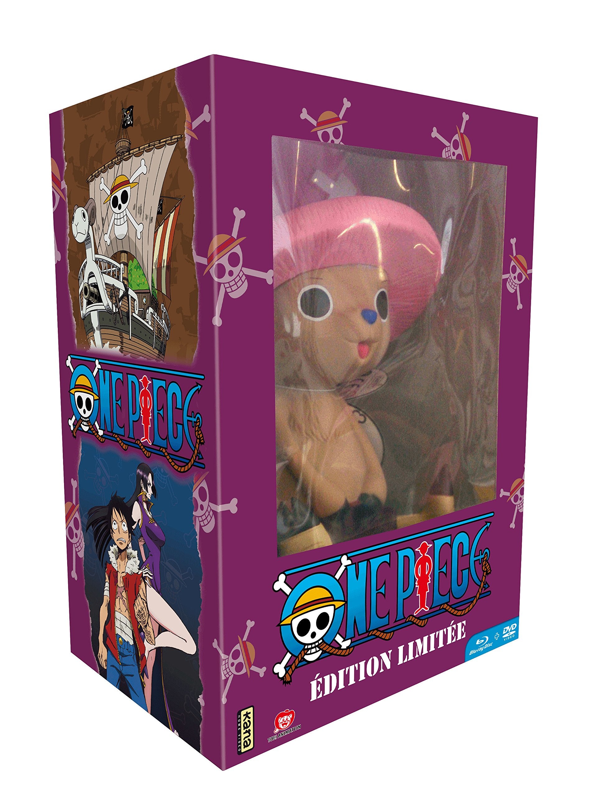 One Piece Intégrale 4 OAV DVD + Blu-ray + Figurine Tirelire Chopper Edition Limitée Manga