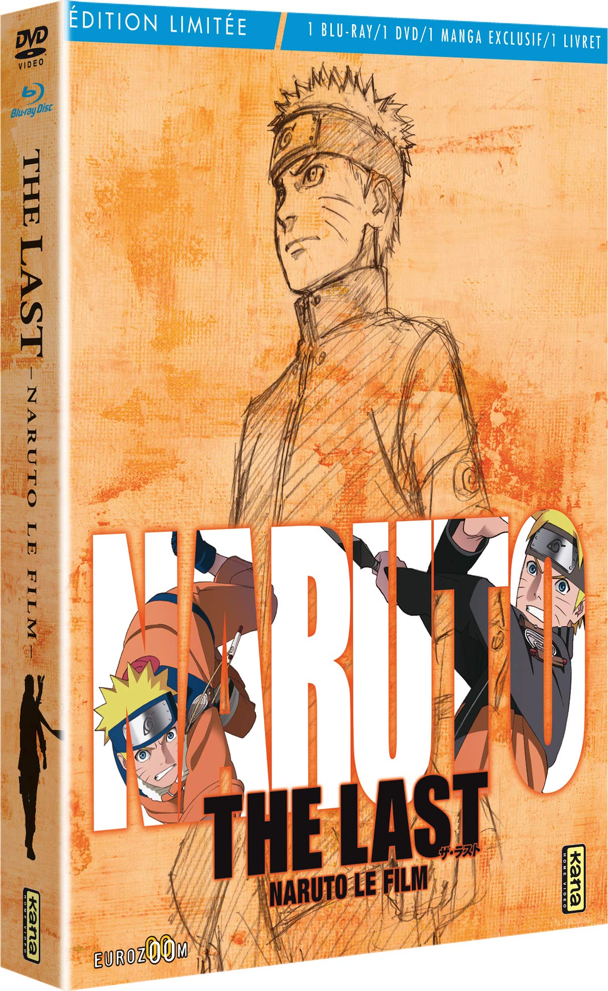 NARUTO SHIPPUDEN : LE FILM THE LAST - EDITION LIMITEE DVD + BRD Books