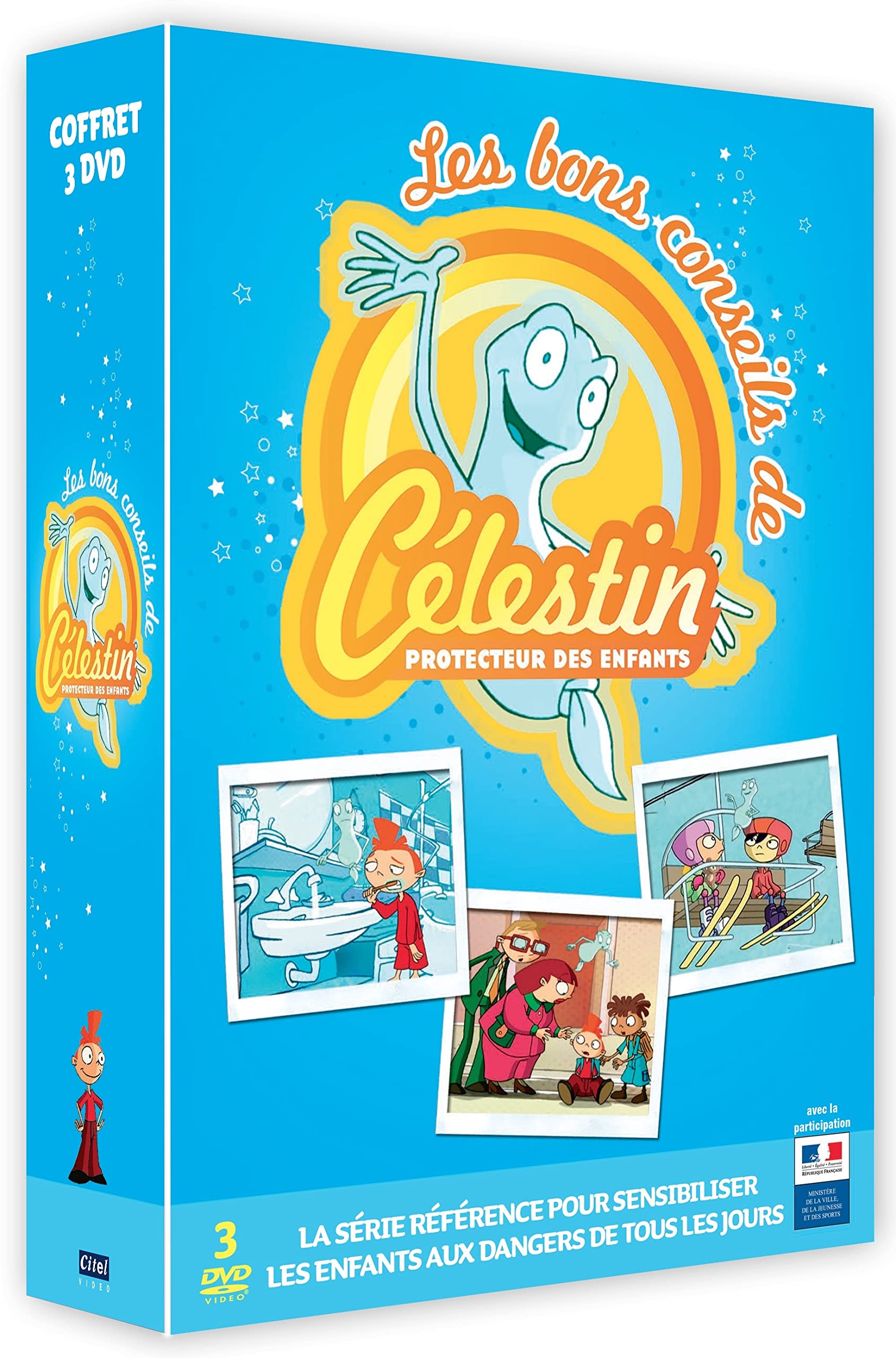 Coffret Les Bons Conseils de Célestin 3 DVD dvd