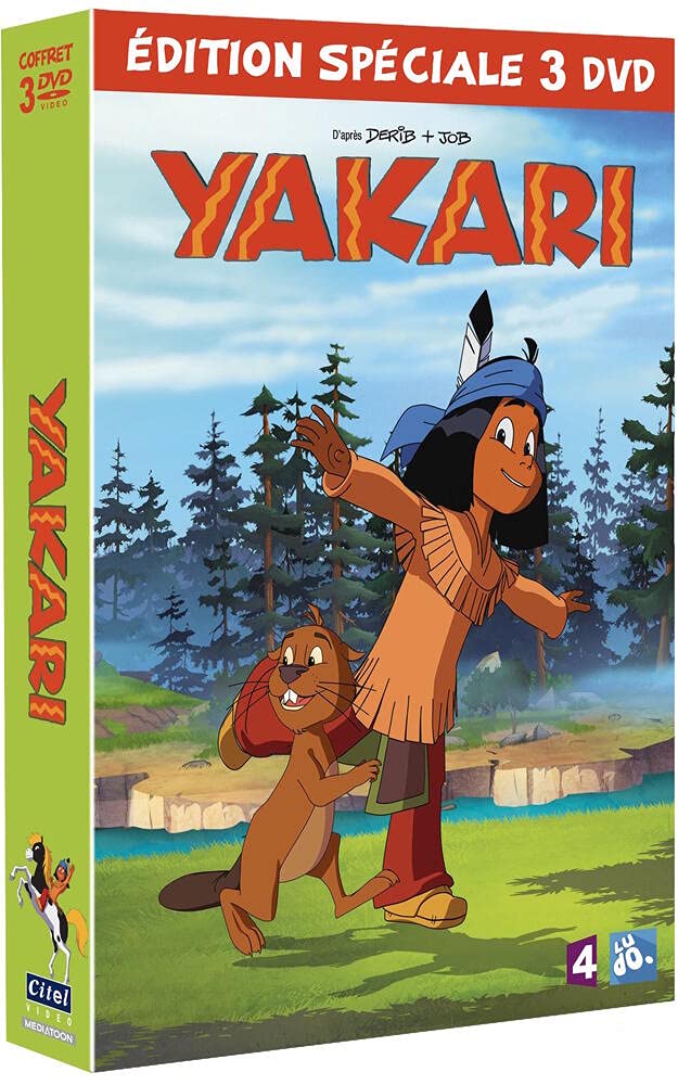 Yakari S4: Vol. 1-2-3 - Coffret 3 DVD dvd