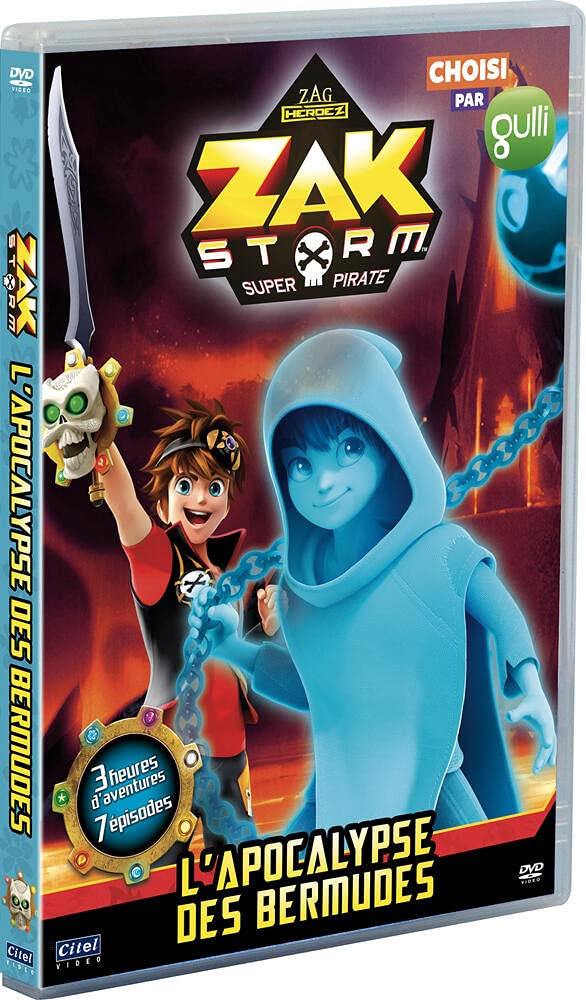 Zak Storm-Saison 1, Vol. 3 : L'apocalypse des Bermudes dvd