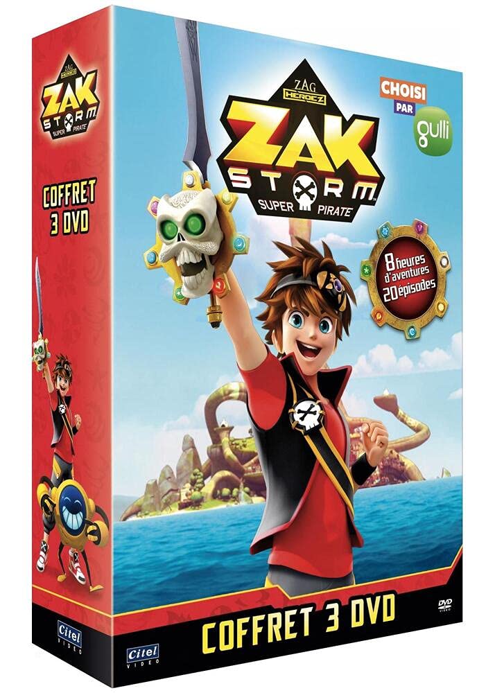 Zak Storm-Saison 1 : Vol. 1 + 2 + 3 dvd