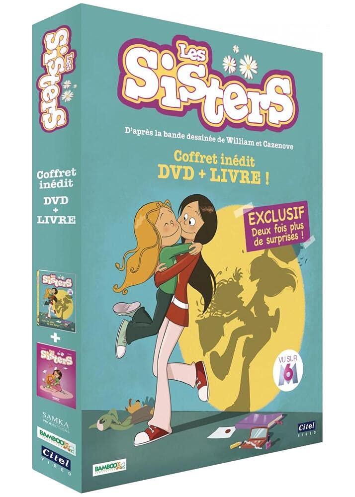 LES SISTERS – Coffret DVD + livre dvd