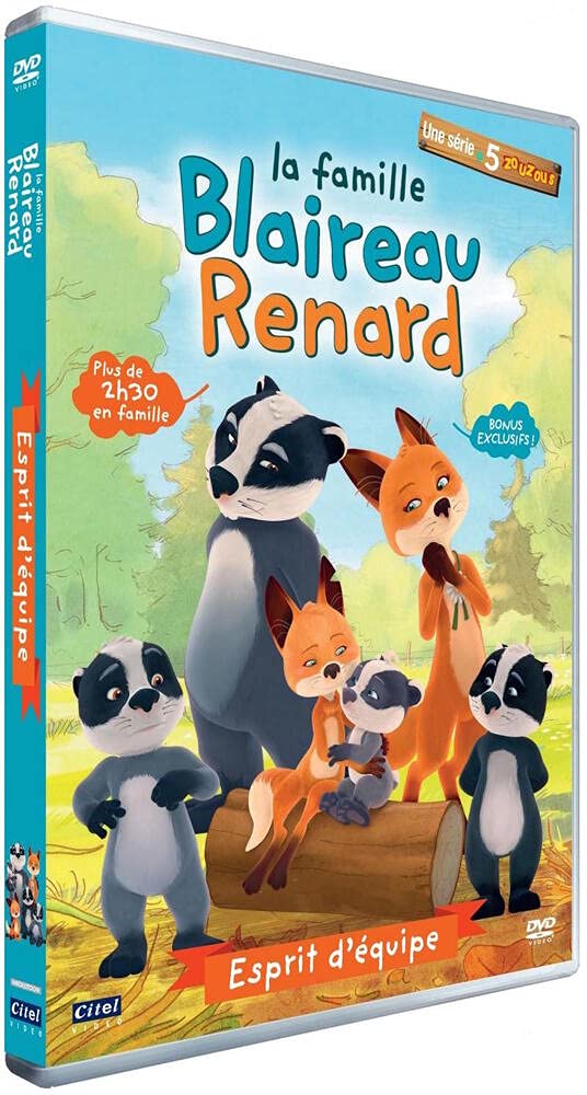 La Famille Blaireau Renard-Vol. 1 : Esprit d'équipe dvd