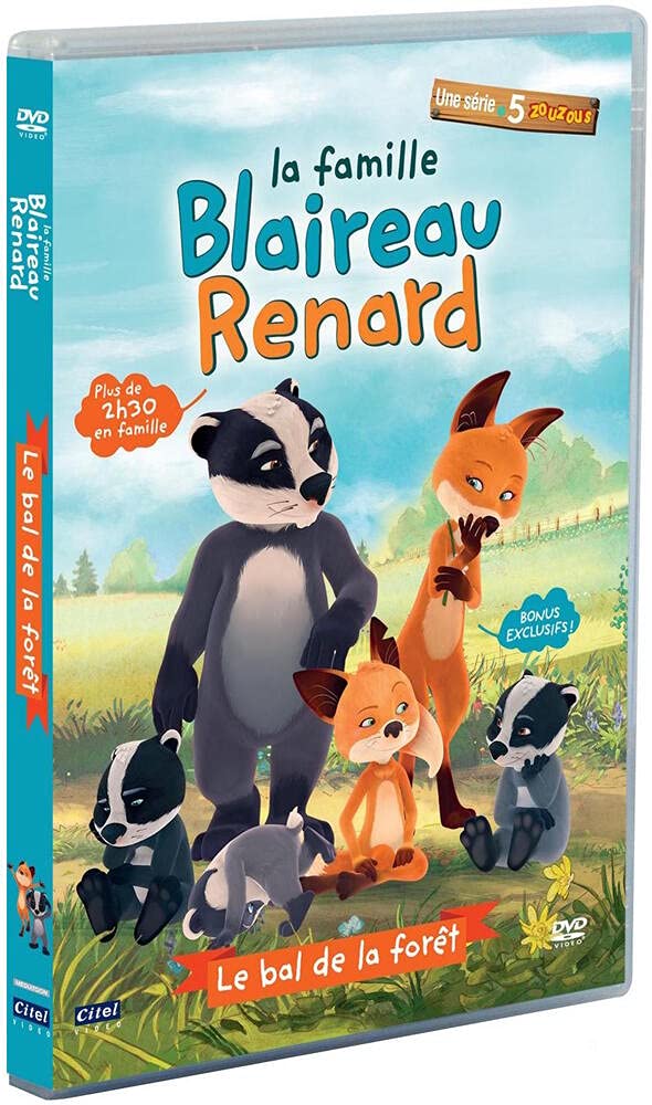La famille blaireau renard, vol. 3 : le bal de la forêt, 13 épisodes Films