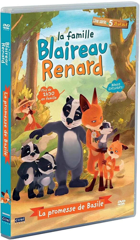 La famille blaireau- renard, vol. 4 : la promesse de basile, 13 épisodes Films