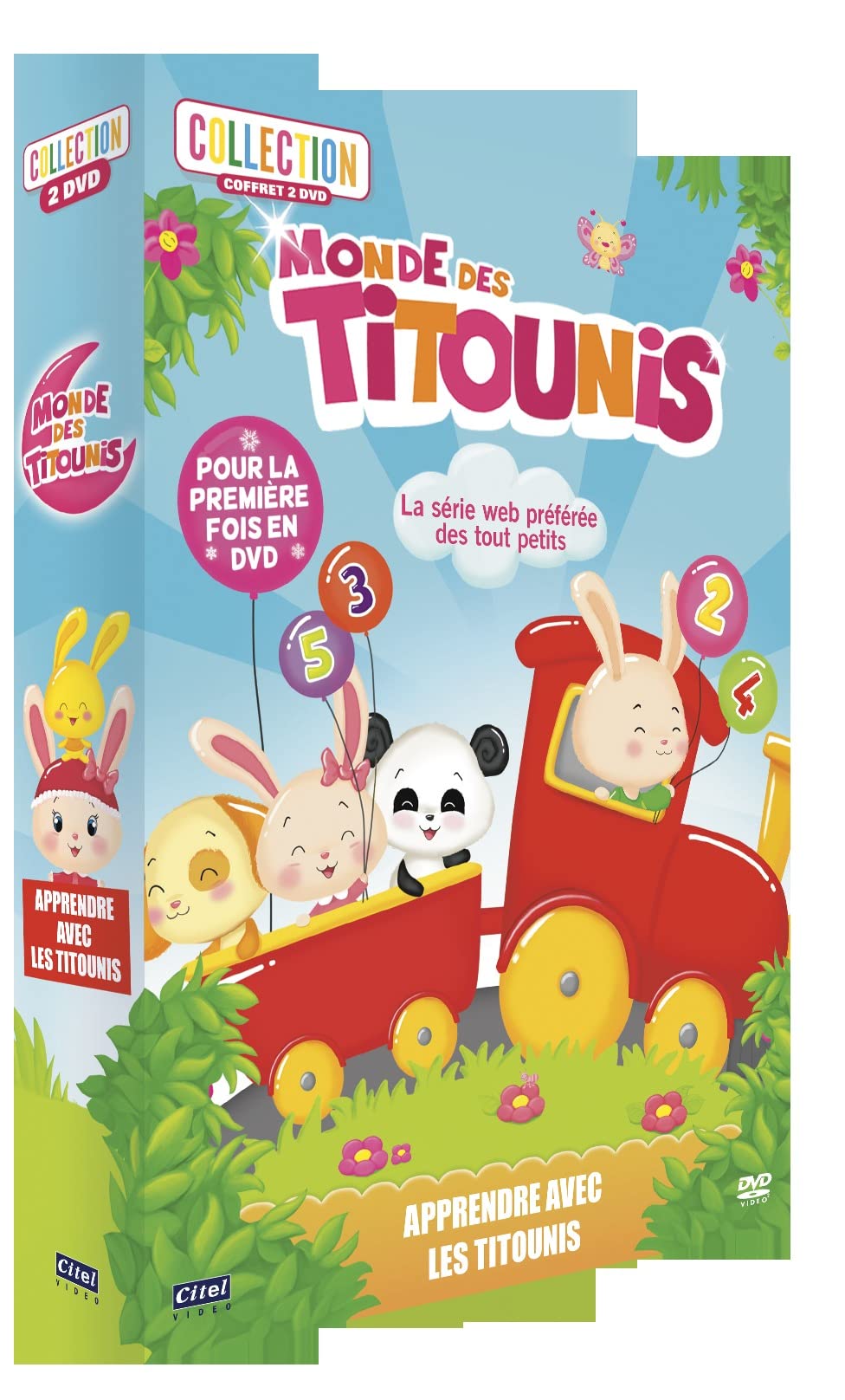 Monde des Titounis - Apprendre avec les Titounis - Coffret 2 DVD dvd