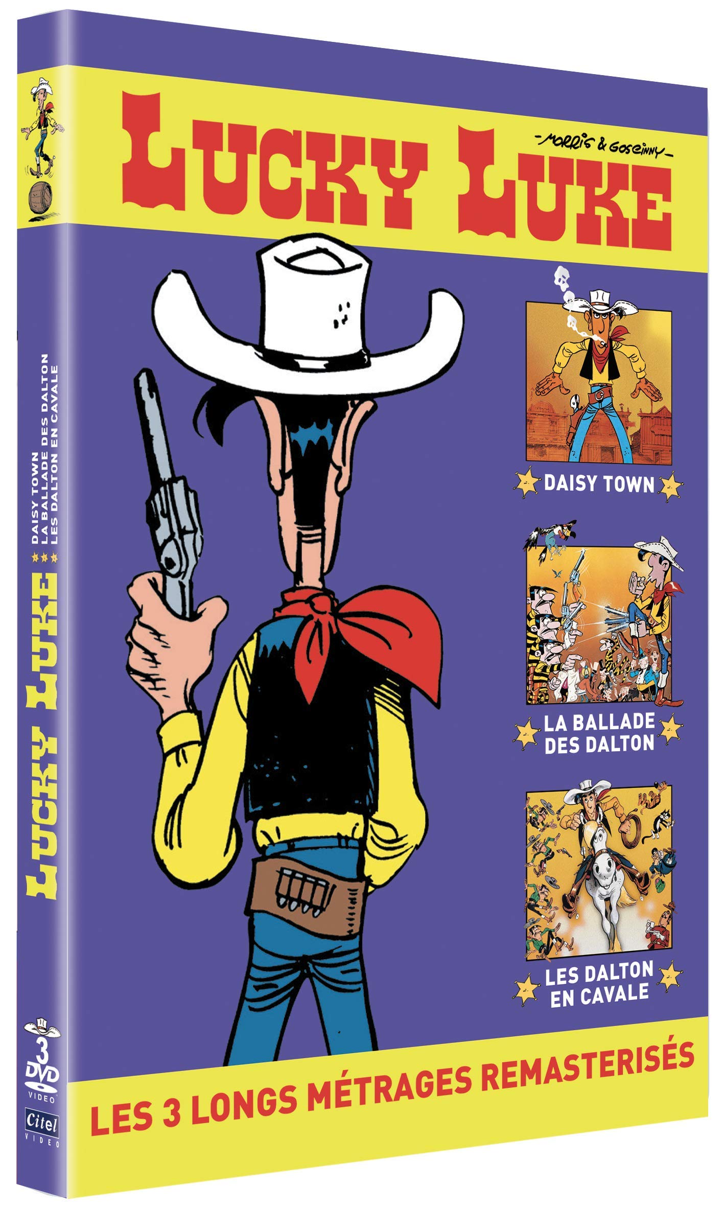Lucky Luke-Les 3 Longs-métrages remasterisés dvd