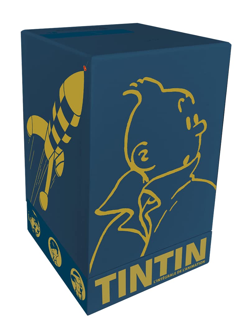 Tintin : l'intégrale de la série et des Longs métrages d'animation dvd