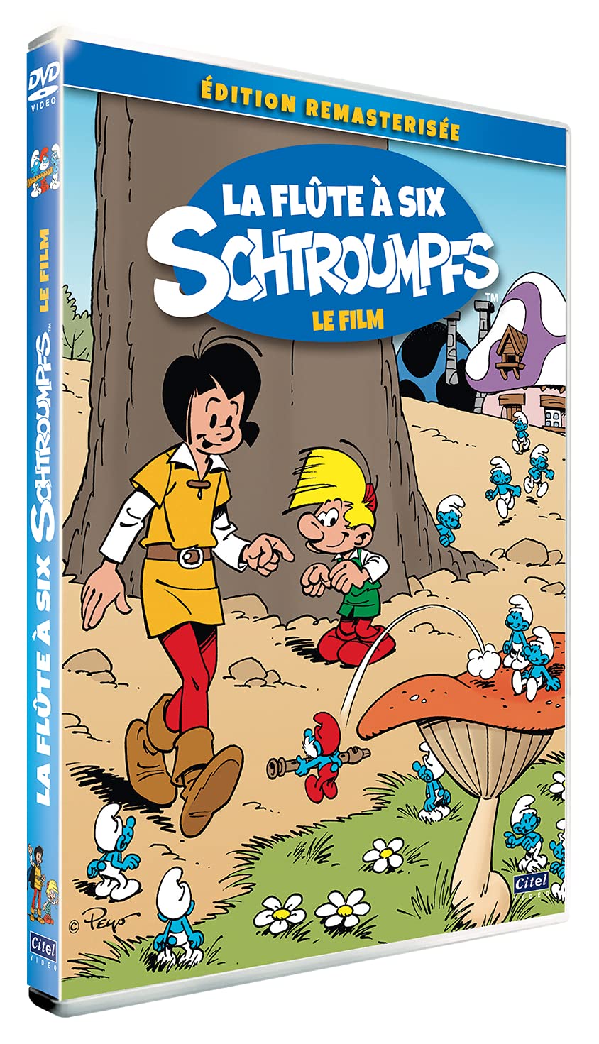 La Flûte à 6 Schtroumpfs - Film Remasterisé dvd