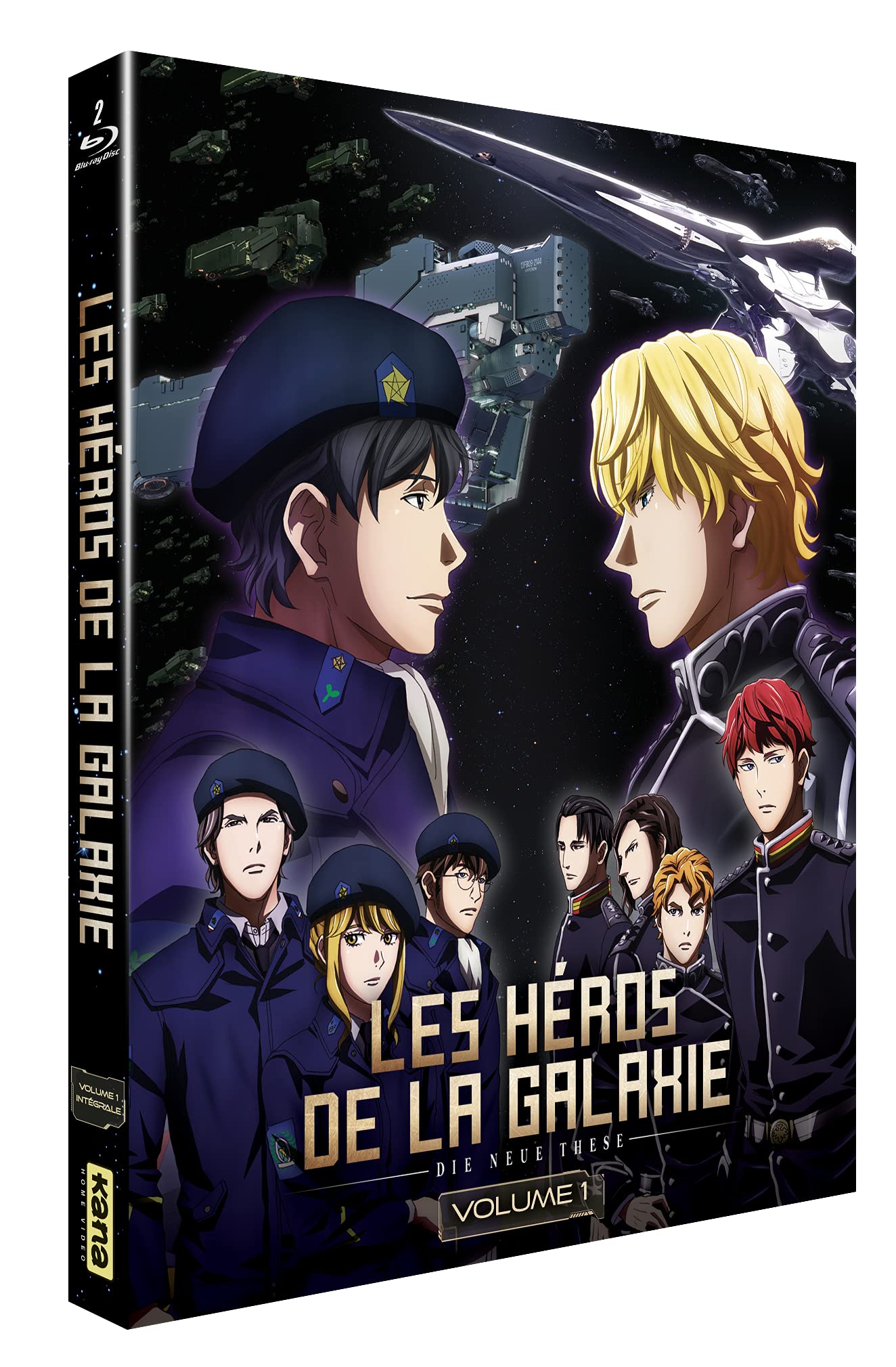 Les Héros de la Galaxie : Die Neue These-Volume 1 dvd