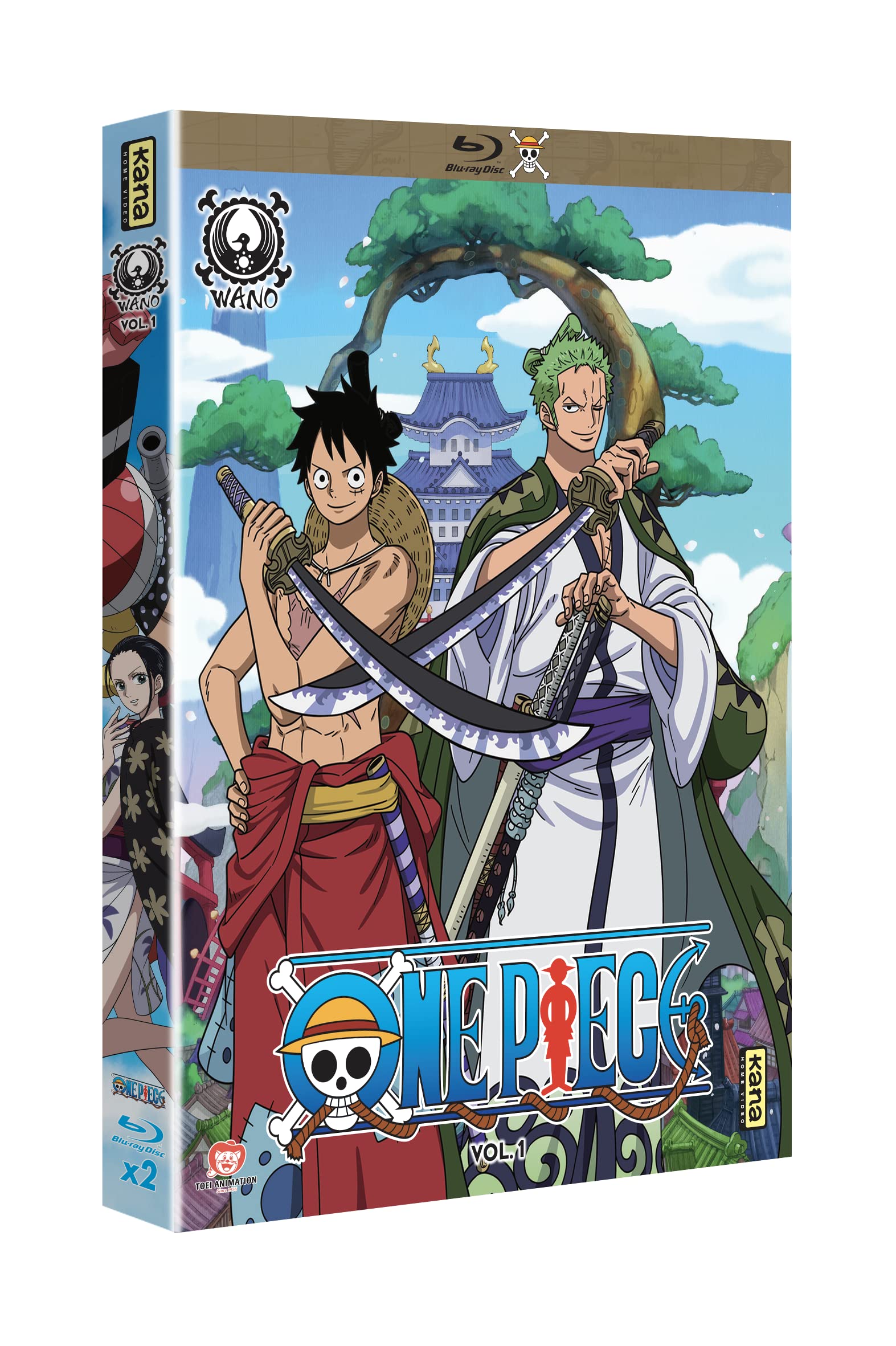 One Piece-Pays de Wano-1 dvd