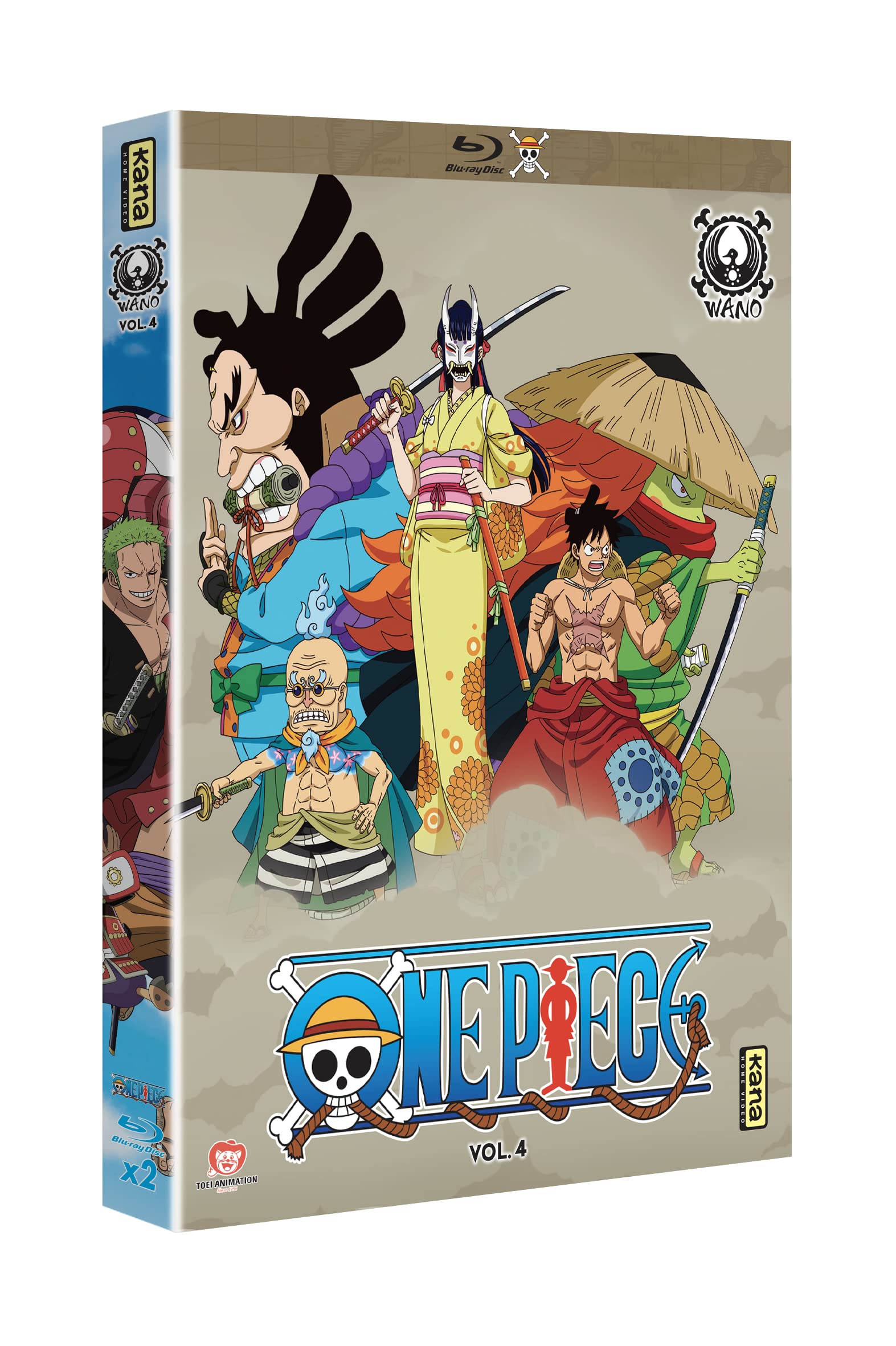 One Piece-Pays de Wano-4 dvd