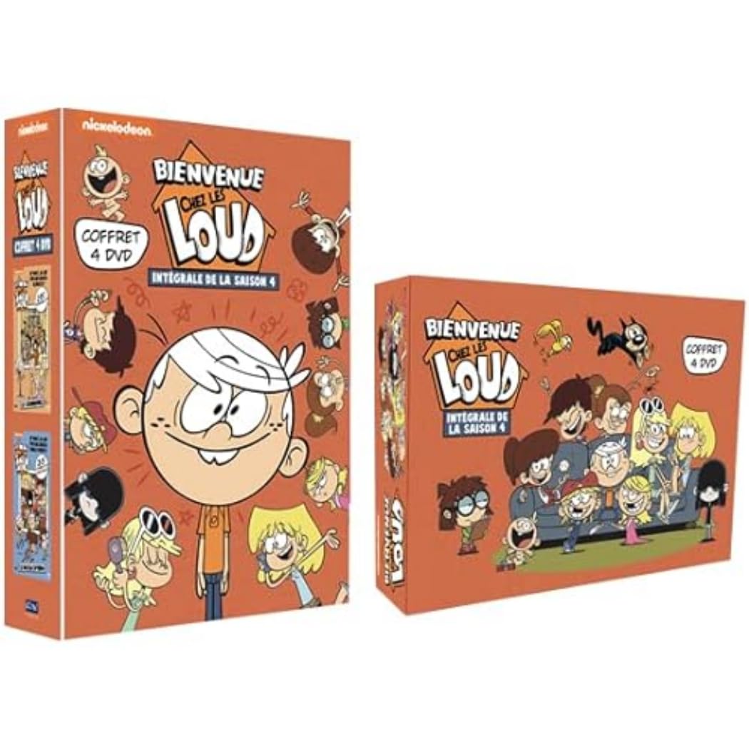 Bienvenue chez Les Loud-Intégrale de la Saison 4-4 DVD dvd