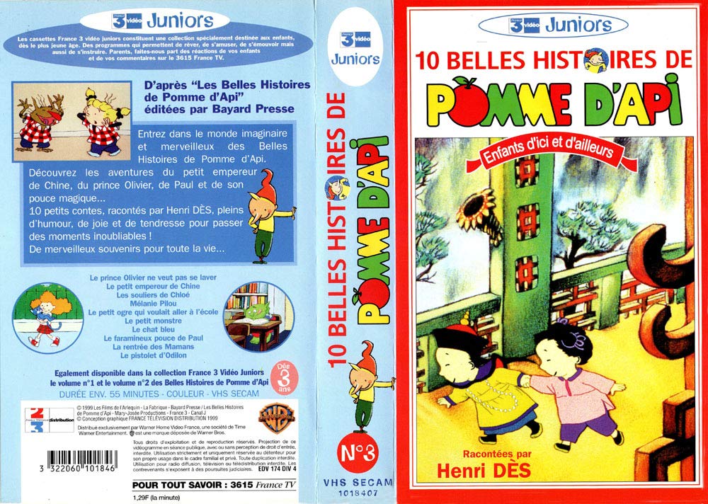 Pomme d'Api - Vol.3 : 10 belles histoires Films