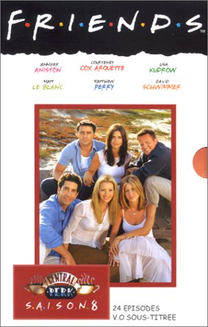 Friends - L'Intégrale Saison 8 : Épisodes 1 à 24 - Coffret 4 VHS - VOST dvd