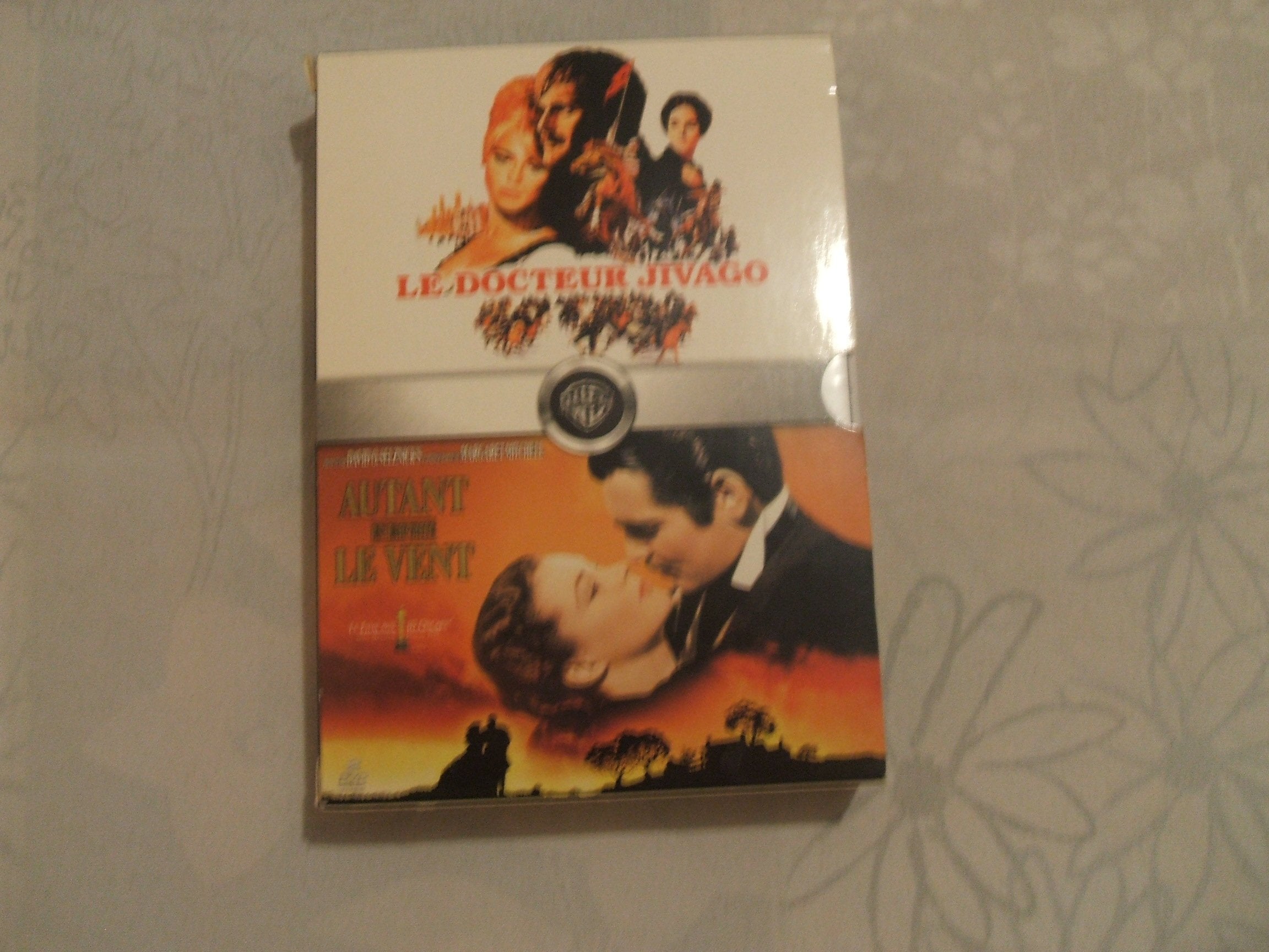 Coffret Drames historiques 2 DVD : Autant en emporte le vent / Le Docteur Jivago Films