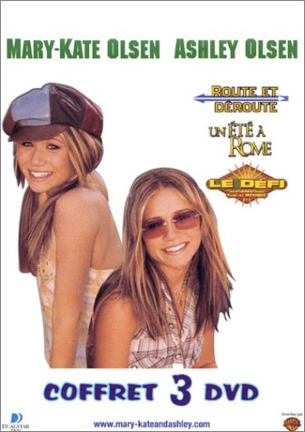 Coffret Mary Kate et Ashley Olsen 3 DVD - Vol.2 : Route et déroute / Le Défi / Un été à Rome Films