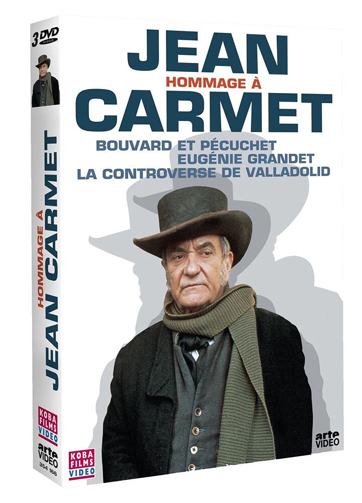 Hommage à Jean Carmet : Bouvard et Pécuchet / Eugénie Grandet / La controverse de Valladolid - Coffret 3 DVD Movies