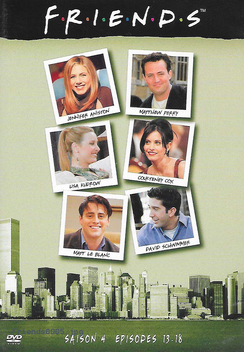 FRIENDS SAISON 4 - EPISODES 13 à 18 / DVD SIMPLE - BOITIER SLIM Films