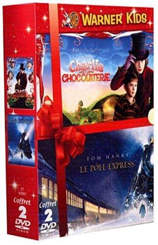 Charlie et la chocolaterie - Le Pôle Express : Coffret 2 DVD Films