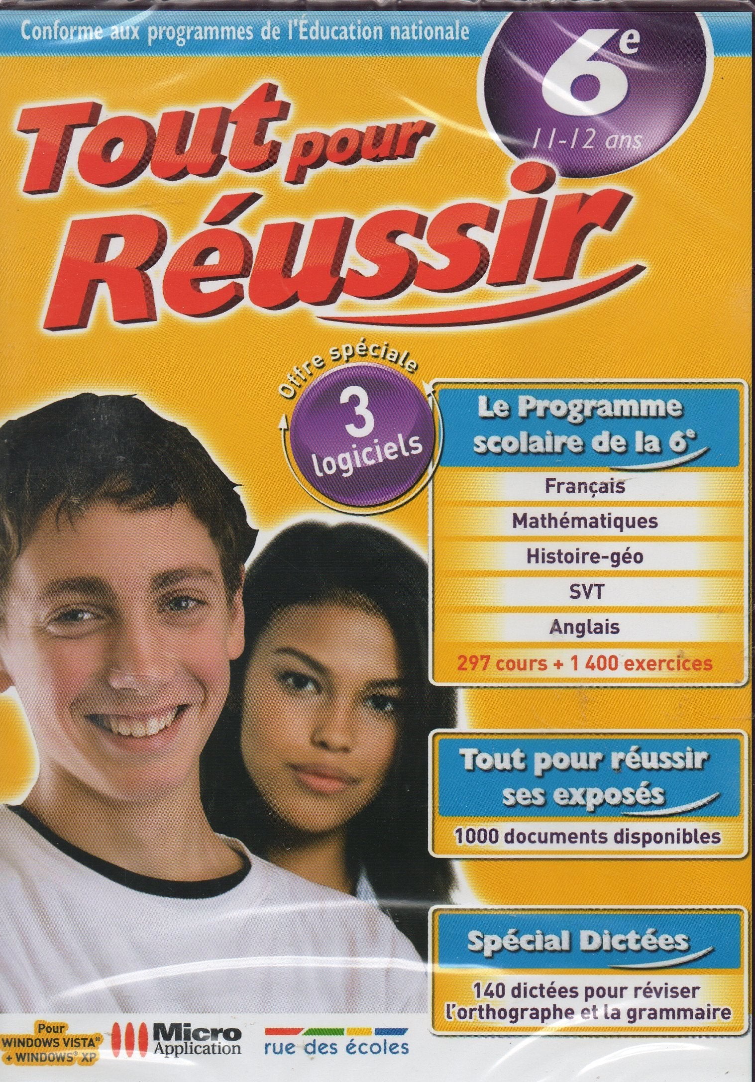 Tout pour réussir : 6ème, 11 - 12 ans software