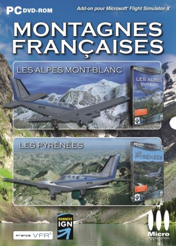 Add-on pour FS X : Montagnes Françaises dvd