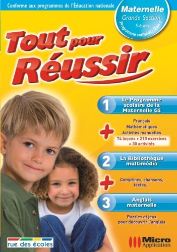 Tout pour réussir : maternelle grande section, 5-6 ans software