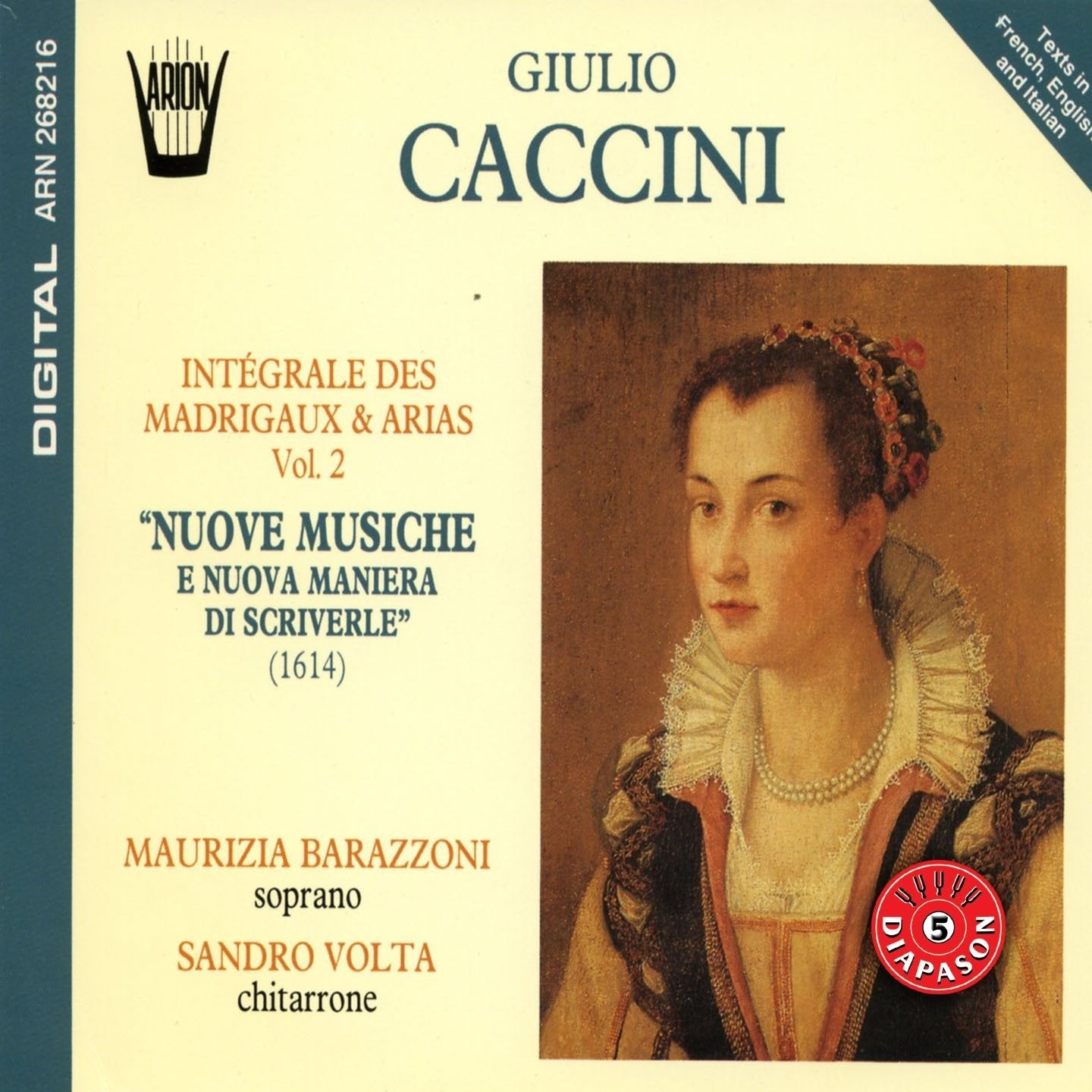 Madrigale und Arien Vol. 2 (Nuove Musiche 1604) Classical