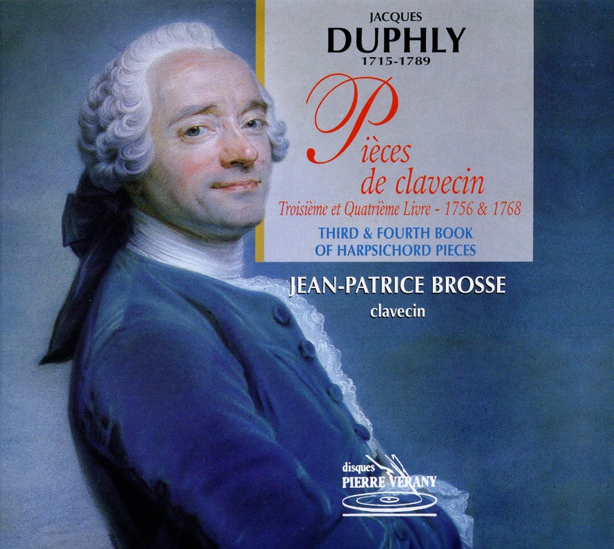 Jacques Duphly : Pièces pour clavecin des 3ème et 4ème livres cd