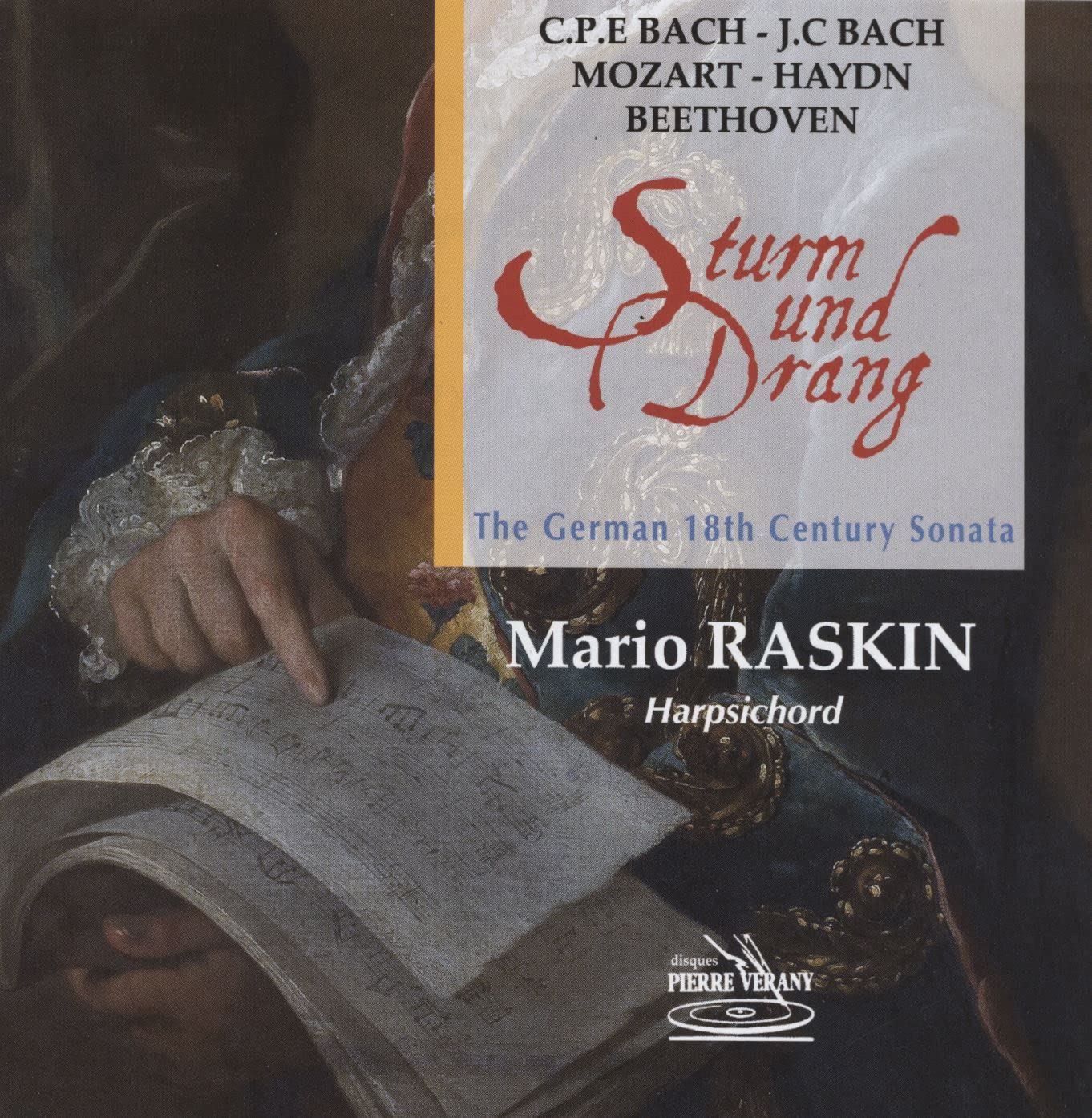 Sturn Und Drang/Germanic Sonatas in The 18 Th Century cd