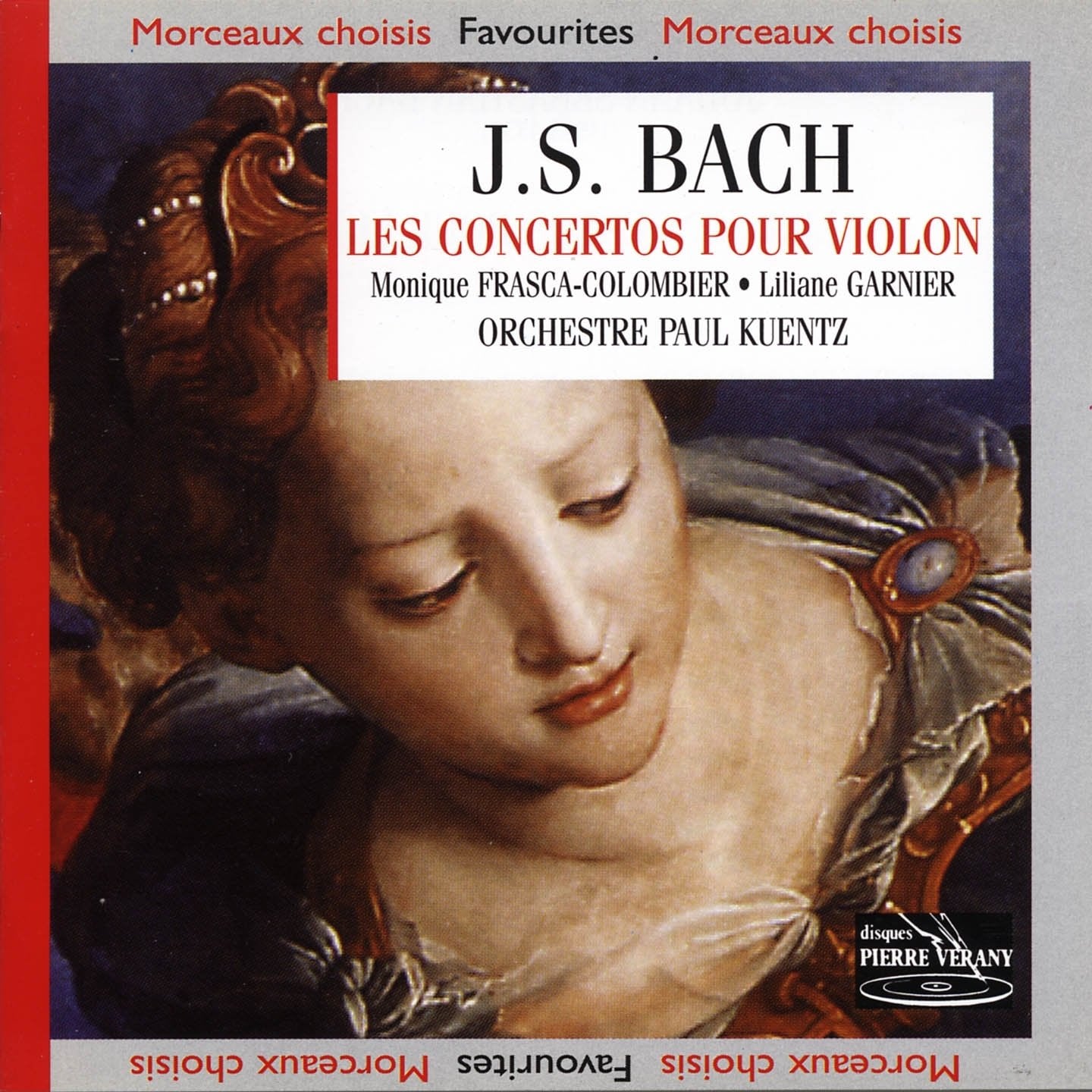 J.S.Bach : Les Concertos pour (là mineure, mi majeure) et deux violons (ré mineure et ut mineure) cd