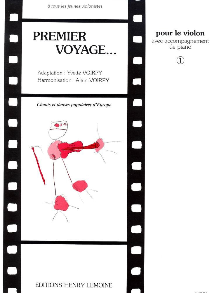 PREMIER VOYAGE VOL.1 --- VIOLON ET PIANO Sheet Music