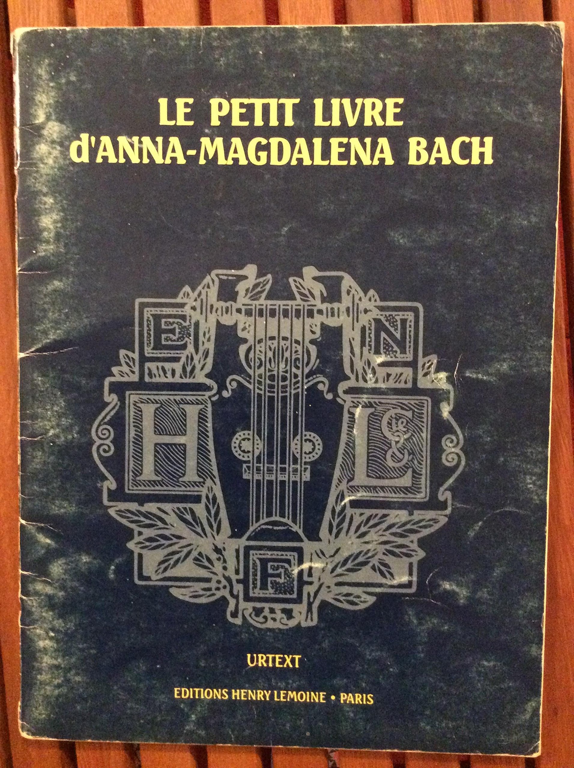 Le peit livre d'Anna -Magdalena Bach cd
