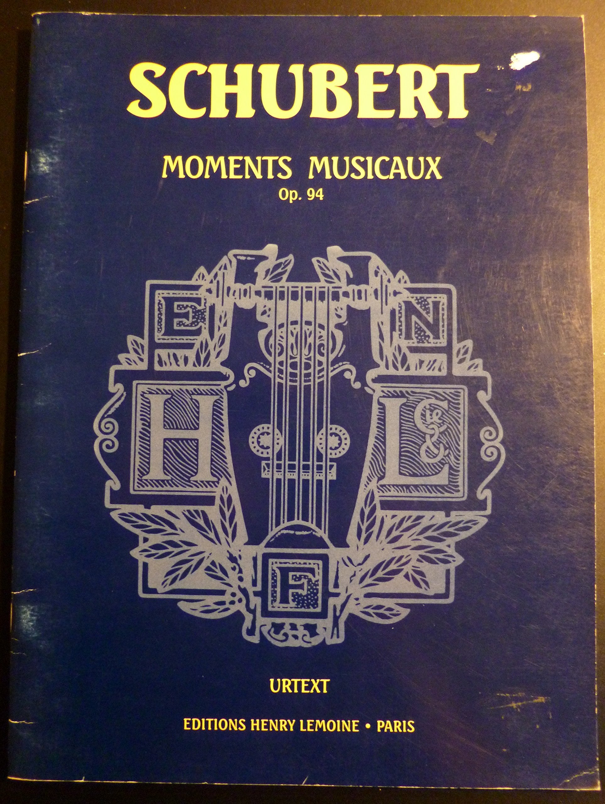 Moments Musicaux Opus 94 book