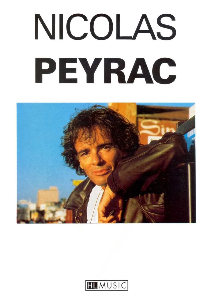 SONGBOOK : NICOLAS PEYRAC --- CHANT ET PIANO Books