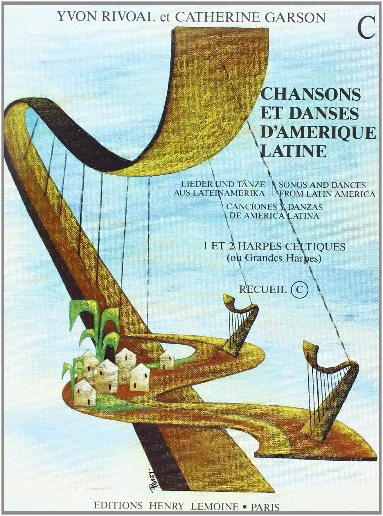 Chansons et danses d'Amérique latine Volume C book