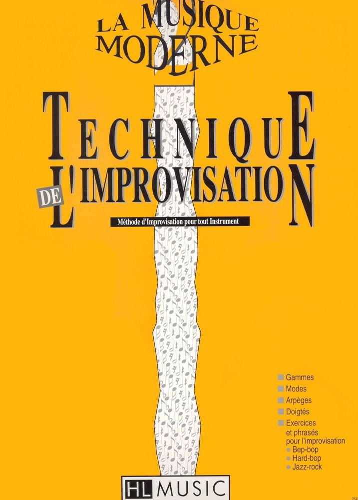 La musique moderne Vol.2 - Technique de l'improvisation Sheet Music