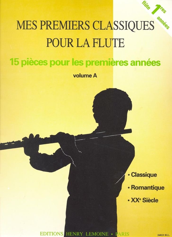 Mes premiers classiques a --- flute et piano book