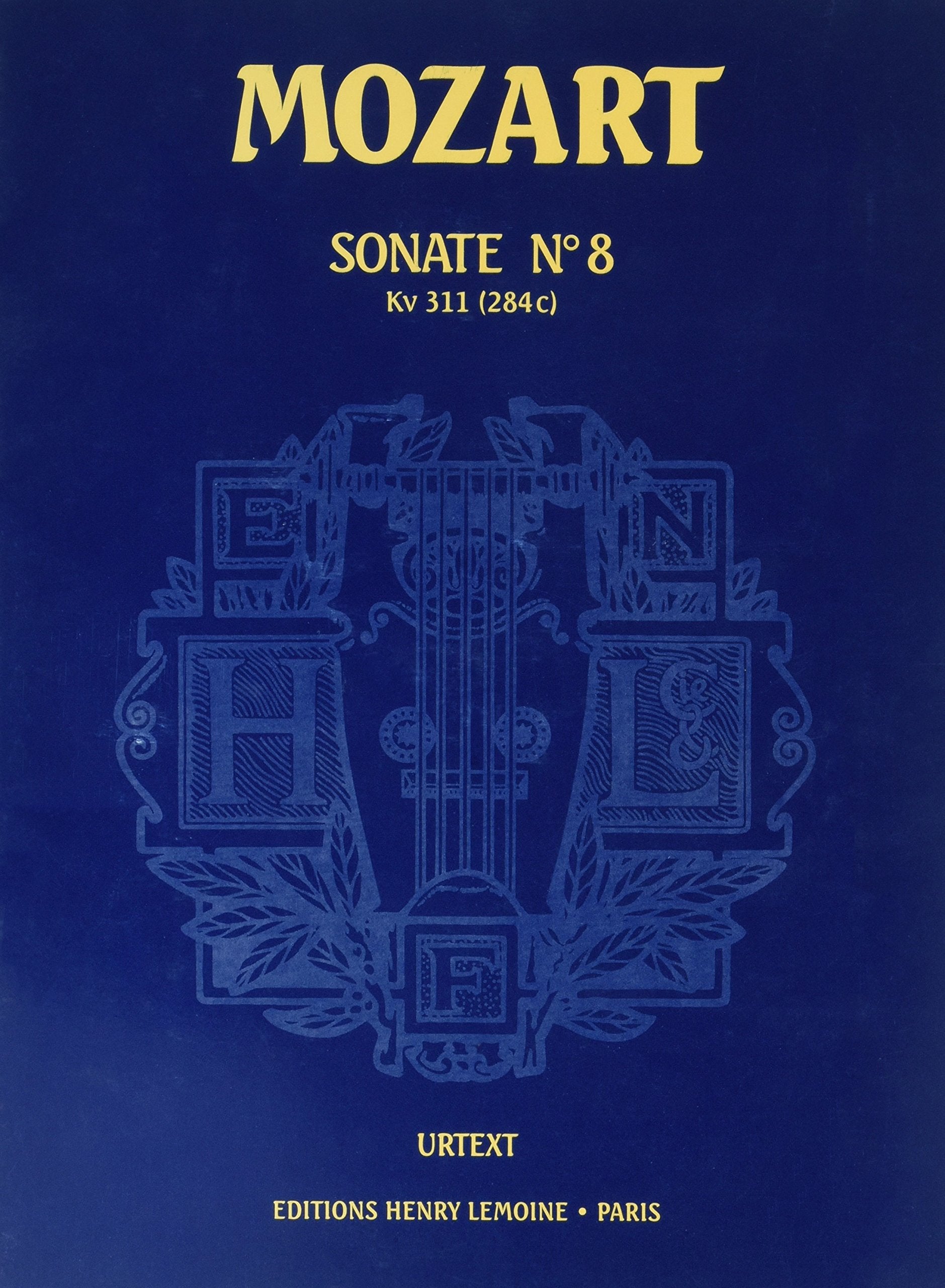 Sonate n° 8 KV311 book