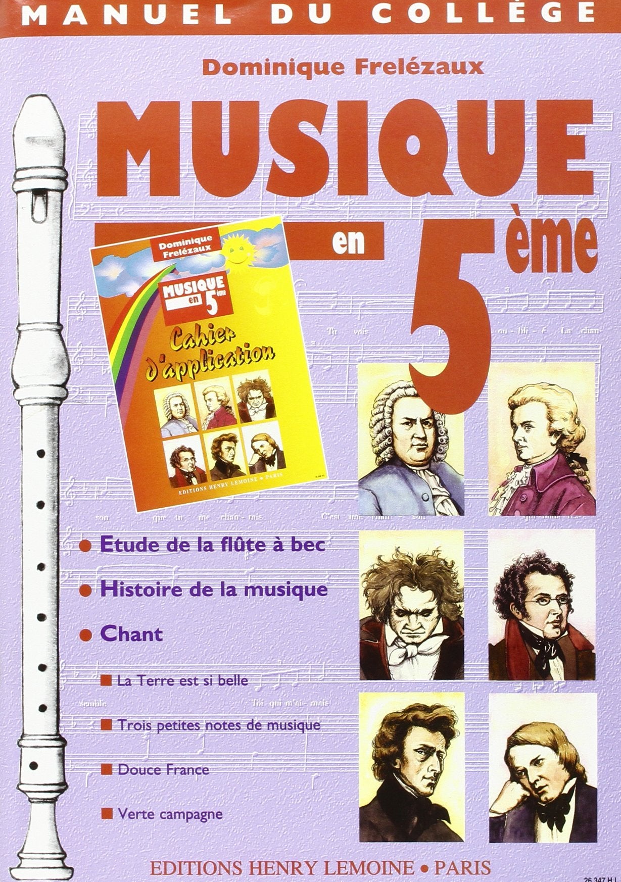 Musique en 5ème - Manuel du collège book