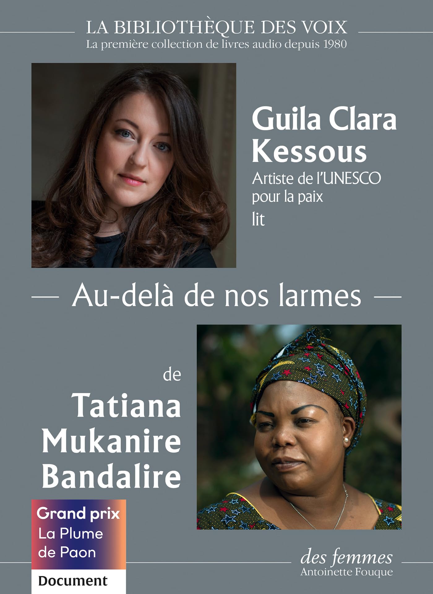 Au-delà de nos larmes: 1 CD MP3 cd