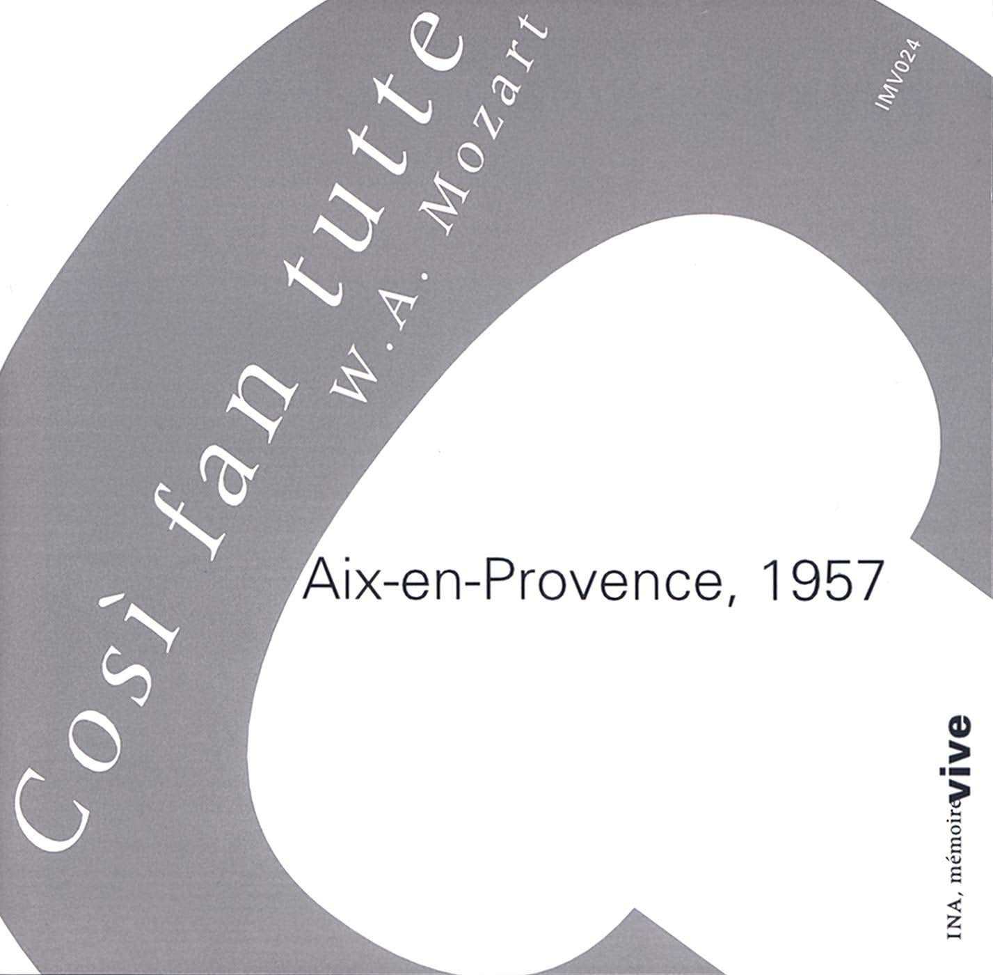 Cosi Fan Tutte / Aix-en-Provence 1957 Classical