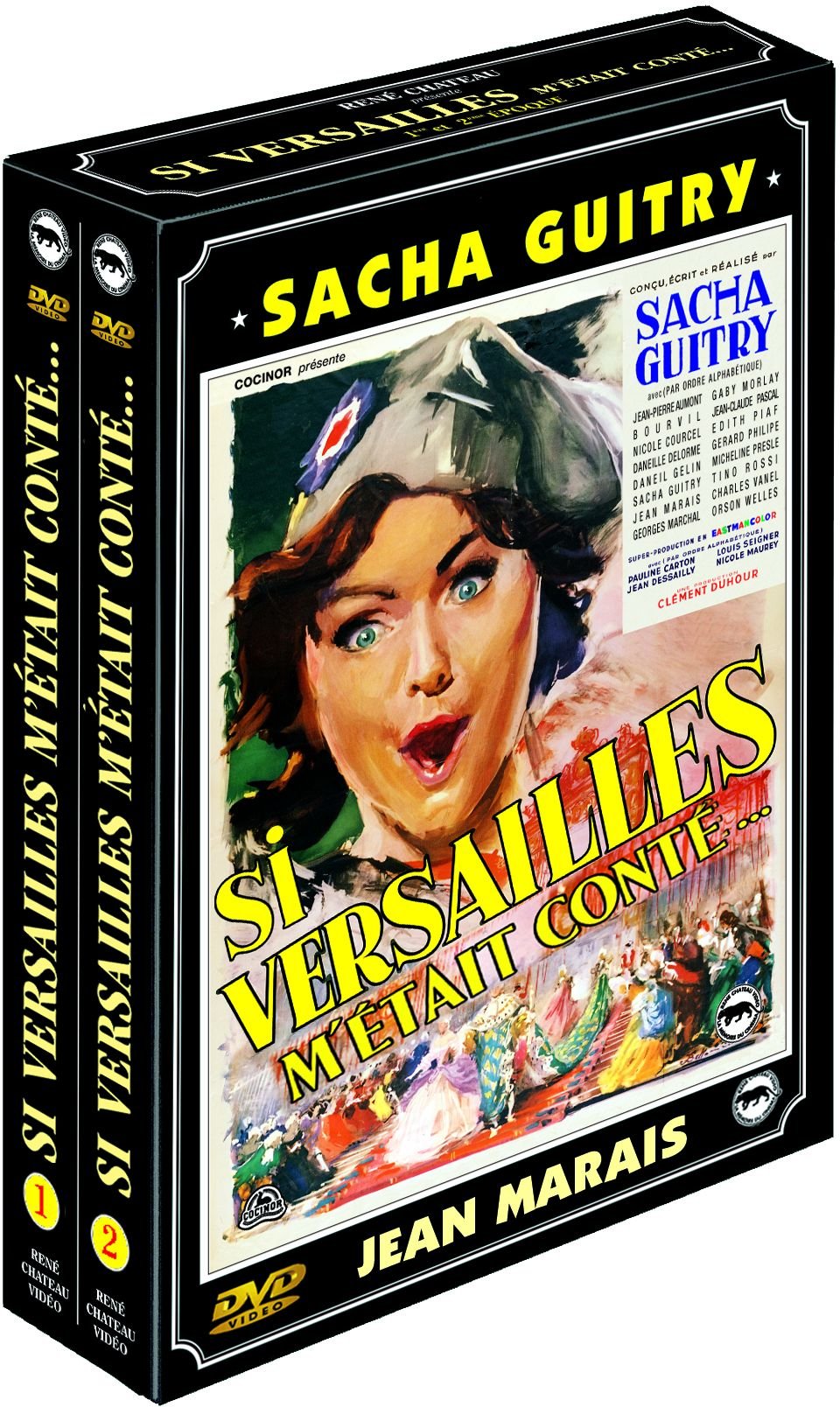 Si versailles m'était conté, 1ere epoque / si versailles m'était conté, 2ème epoque - Coffret 2 DVD Films
