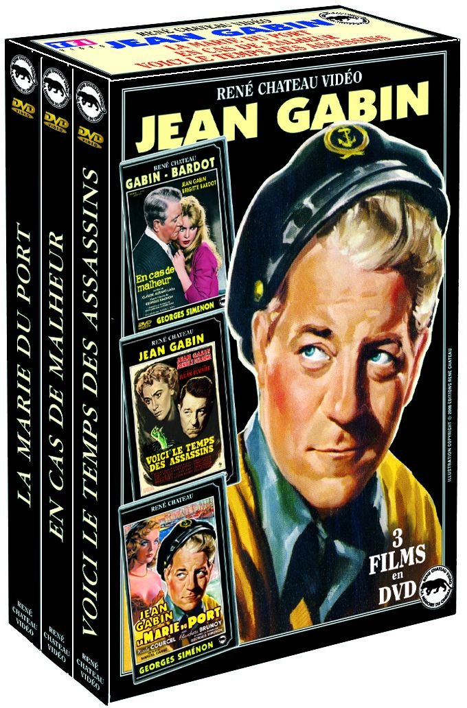 Coffret gabin : en cas de malheur ; la marie du port ; voici le temps des assassins Movies