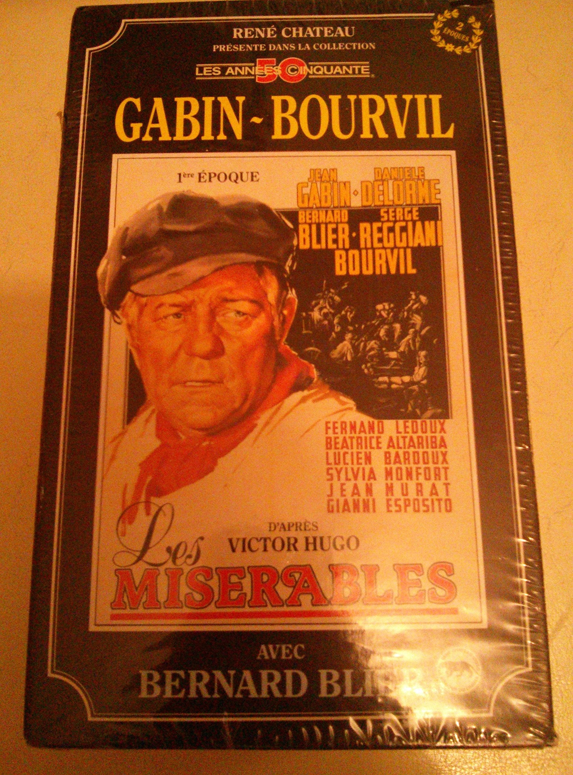 Les Misérables (1ère & 2ème époque) dvd